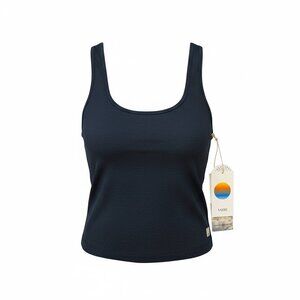 Vuori Halo Essential Tank Women's DreamKnit™ Tank Midnight Heather XS
